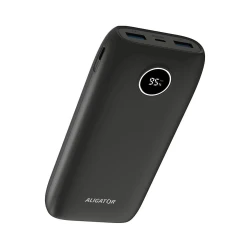 Aligator PBPD20BK - Power bank sa LCD displejom PD 20000 mAh/20W/3,7V crna