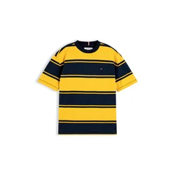 TOMMY HILFIGER Majica ESSENTIAL mornarska/kari