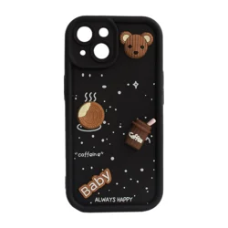 Maska Sweet Coffe za iPhone 15 crna