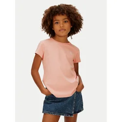 Calvin Klein Jeans Majica  staro roza / črna