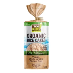 RICE UP Organske galete od pirinča - čia i kinoa 120g