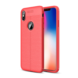 Maska Elegant man exclusive za iPhone XS Max, Crvena