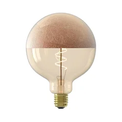 LED prigušiva sijalica sa vrhom FILAMENT G125 E27/4W/230V 1800K bakrena