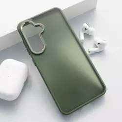 Maska Candy Shield za Samsung S24/ S921B/ S25/ S931B tamno zelena