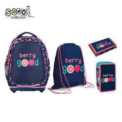 S-COOL Ranac anatomski set berry good SC3209