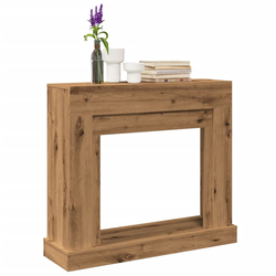 Okvir za kamin boja hrasta 100x30x87,5 cm od konstruiranog drva