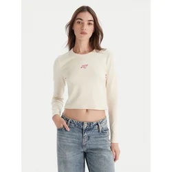 HUGO Bluza Duspark 50550132 Bež Slim Fit