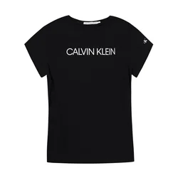 Calvin Klein Jeans Majica INSTITUTIONAL SS SLIM T-SHIRT, črna