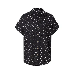 VERO MODA Bluza VMBUMPY črna/bela