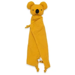 Muslinasti uspavanko New Baby Koala Mustard