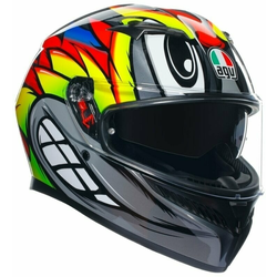 AGV Kaciga k3 birdy 2.0 siv/žut/crv l