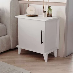 Hanah Home noćni ormarić Adela, 55 cm, beli