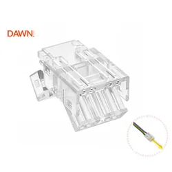 KONEKTOR ZA LED TRAKU COB X10C-4P (10mm, 4PIN) 10 kom
