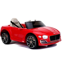 Bentley Electric Ride On Car - Red Painted