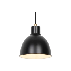 Nordlux - Luster na sajli POP 1xE27/40W/230V crna