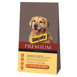 Simpaty Suva hrana za odrasle pse Premium, Piletina i pirinač, 15kg