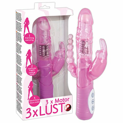 YOU 2 TOYS vibrator 3 x MOTOR 3 x LUST