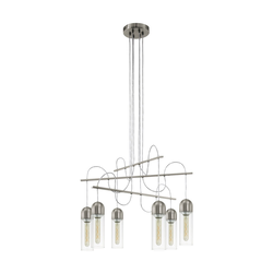 Eglo 96943 - LED luster na sajli ZACHARO 6xE27/4W/230V