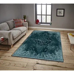 Conceptum Hypnose Tepih Asr Crpt-67, Pravougaoni, 120 x 180 cm, Tamnozeleni