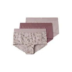 NAME IT Spodnjice oliva / mauve / pastelno lila / bela