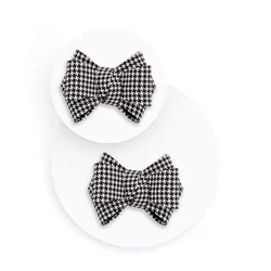 Sponke za čevlje s pentljico black & white