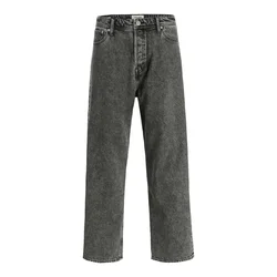 JACK & JONES Kavbojke ALEX  črn denim