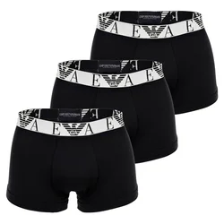 Emporio Armani Boksarice črna/bela