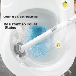 Meiliya Četka za WC šolju, 7 nastavaka, Bela