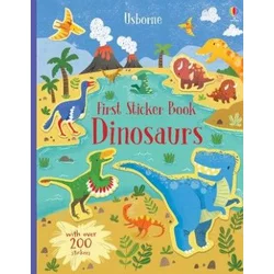 First Sticker Book Dinosaurs