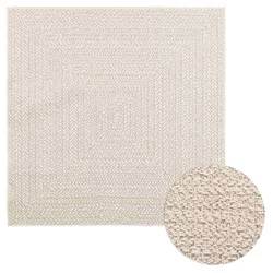 Tepih ZIZUR 120 x 120 cm s izgledom jute unutarnji i vanjski