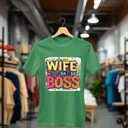 Camiseta Majica sa štampanim printom Cam 892, Ženska, Zelena