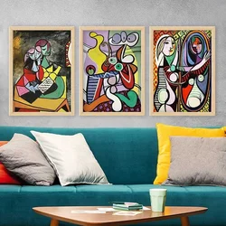 Wallity Set uramljenih slika 3NTC_UNPP01, 3 Dela