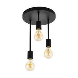 Eglo 43126 - Luster na šipci WILMCOTE 3xE27/60W/230V