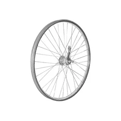 Točak zadnji 28x1 3/8 ALU.DUPLI crni kontra KINA ( 490104 )