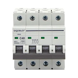 Aigostar - Četvoropolni automatski prekidač 4P-40A-C 400V