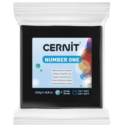 Cernit NUMBER ONE 250g črna