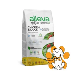 Alleva Holistic Puppy Medium Chicken&Duck 2kg, Hrana Sa Piletinom i Pačetinom