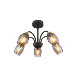 Globo 60297-5D - Luster na šipci GERLY 5xE14/25W/230V