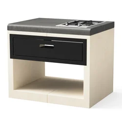 Tuozi Kitaway Modul - plinski gorilnik PGF32G s predalom - siva