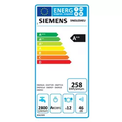 SIEMENS vgradni pomivalni stroj SN65L034EU