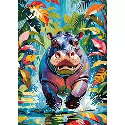 Cherry Pazzi - Puzzle Vesel povodni konj - 500 kosov