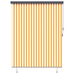 Rolo zavjesa Bijela i narančasta 200 x 250 cm