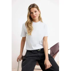 Trendyol Milla Ženska majica TWOAW20TS0096, Bela