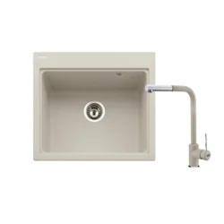 Franke Set MRG 210-58 + Sirius krom/sahara