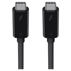 Belkin Thunderbolt 3 Cable black 40Gbit/s, 5A, 2m F2CD085bt2M-BLK