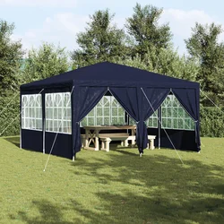 Šator za zabave Plava 400 x 400 x 266 cm Polietilen