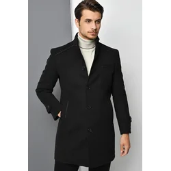 PLT9391 DEWBERRY MENS COAT-ANTHRACITE
