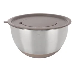 Skleda iz nerjavečega jekla v srebrni barvi o 26 cm Beige – Orion