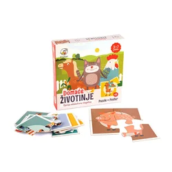 Astra puzzle domaće životinje