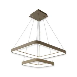 Brilagi - LED prigušiva luster na sajli FALCON SLIM LED/78W/230V bež + daljinski upravljač